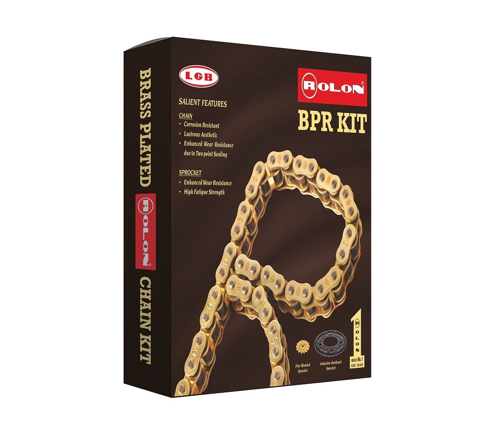 MT15 Brass Chain Sprocket Kit