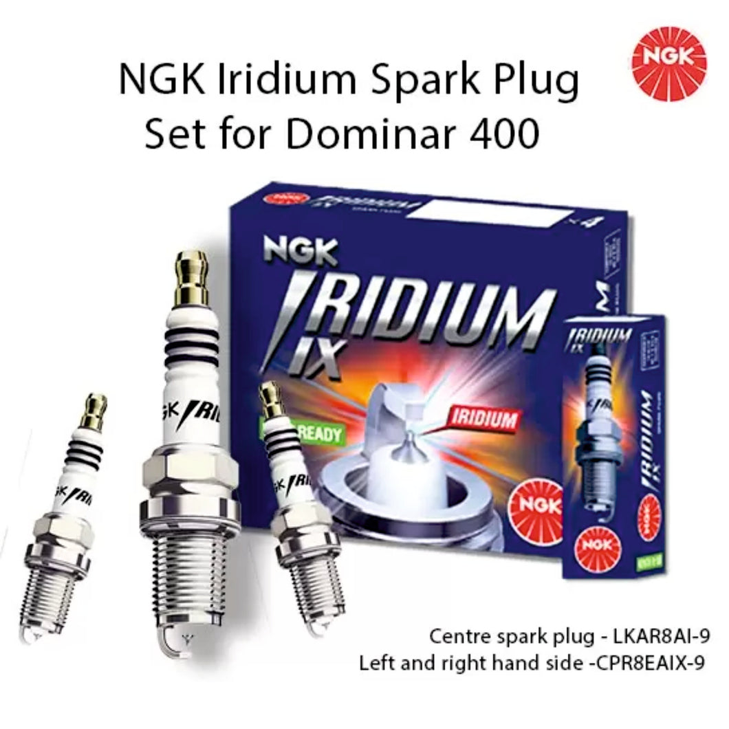 NGK Iridium Spark Plug Kit Dominar